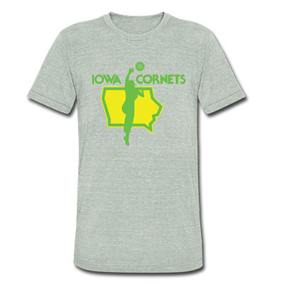 Iowa Corners Women's Basketball League Logo T-Shirt