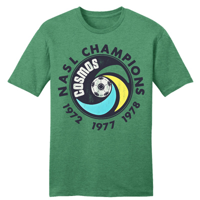 New York Cosmos NASL Soccer Champions T-Shirt