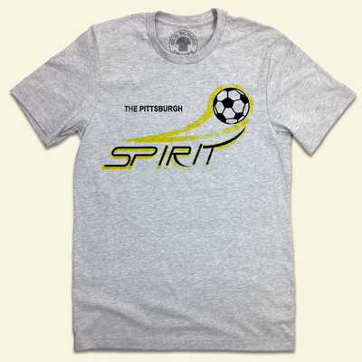 Pittsburgh Spirit MISL Soccer Logo T-Shirt