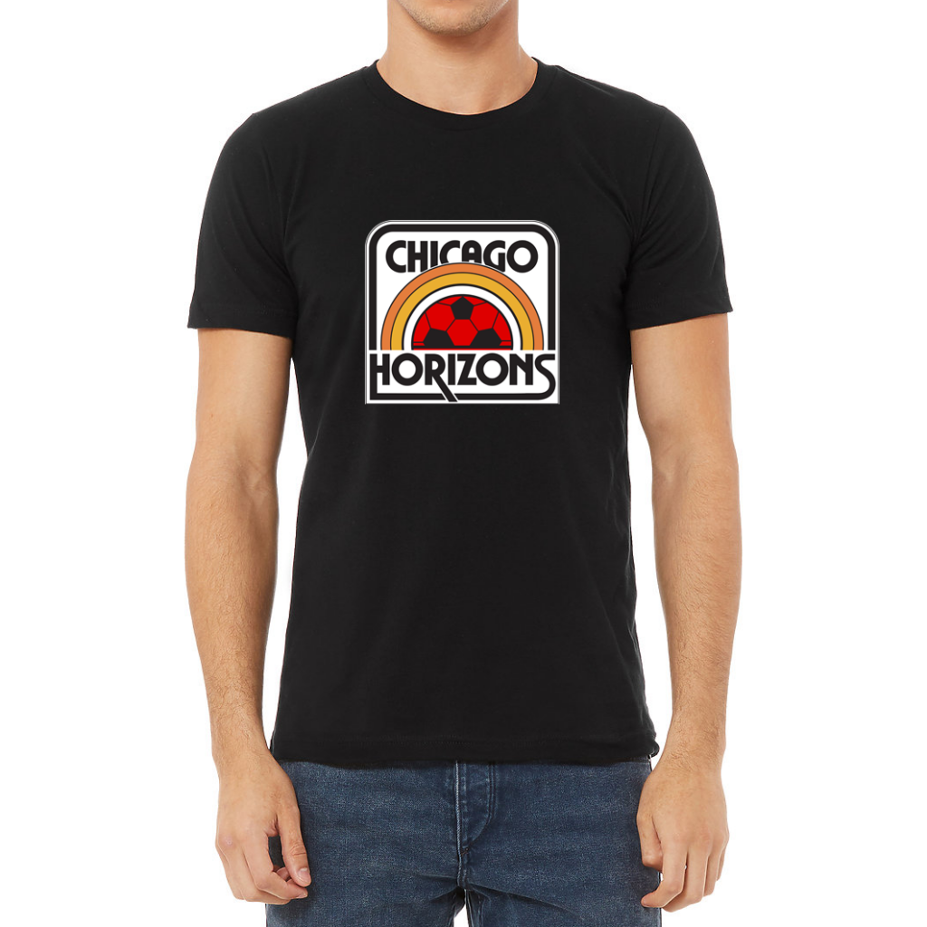 Chicago Horizons soccer T-shirt black