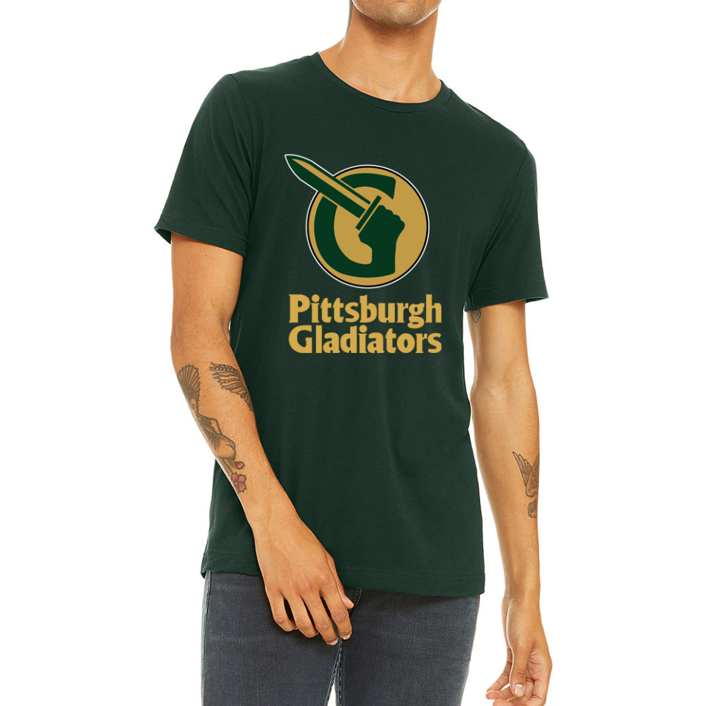 Pittsburgh Gladiators dark green T-shirt