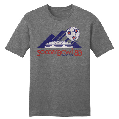 Vancouver NASL Soccer Bowl 1983 T-Shirt