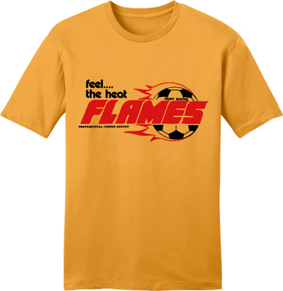 Fort Wayne Flames Indoor Soccer Logo T-Shirt