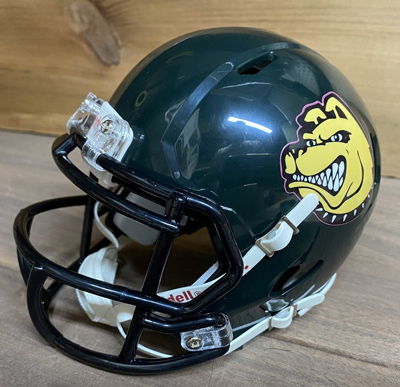 1995 Memphis Mad Dogs Canadian Football League Mini-Helmet