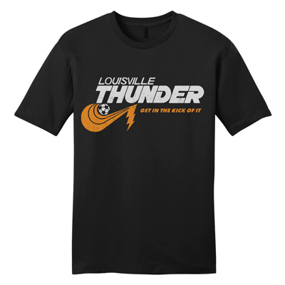 Louisville Thunder AISA Indoor Soccer Logo T-Shirt