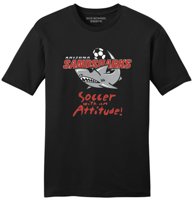 Arizona Sandsharks Indoor Soccer Logo T-Shirt
