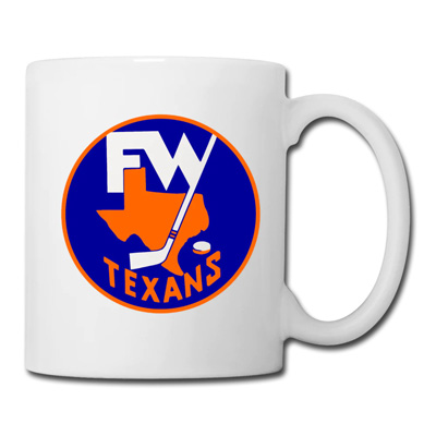 Fort Worth Texans CHL Hockey Logo Mug