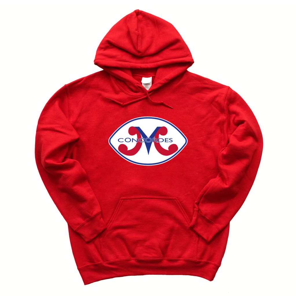 Montreal Concordes Hoodie Red Royal Retros