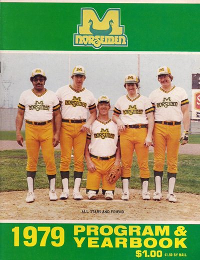 1979 Minnesota Norsemen Program from the American Professional Slo-Pitch League