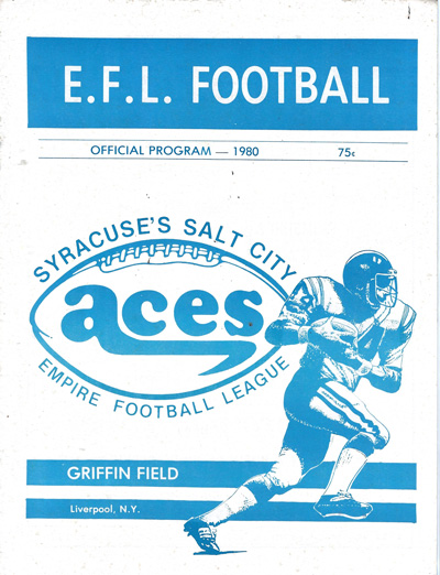 1980 Salt City Aces football program