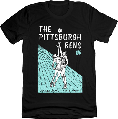 Pittsburgh Rens American Basketball League Graphic T-Shirt