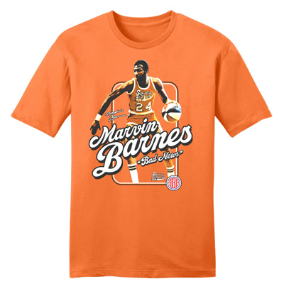 Marvin Barnes Spirits of St. Louis ABA Graphic T-Shirt