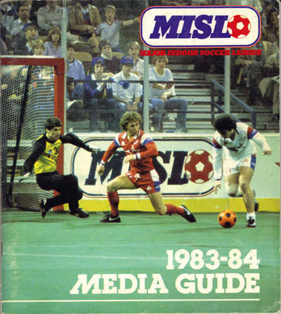  MISL 1981-82 SOCCER PROGRAM NJ ROCKETS VS PHILADELPHIA