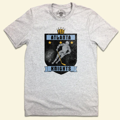 Atlanta Knights IHL Hockey Logo T-Shirt