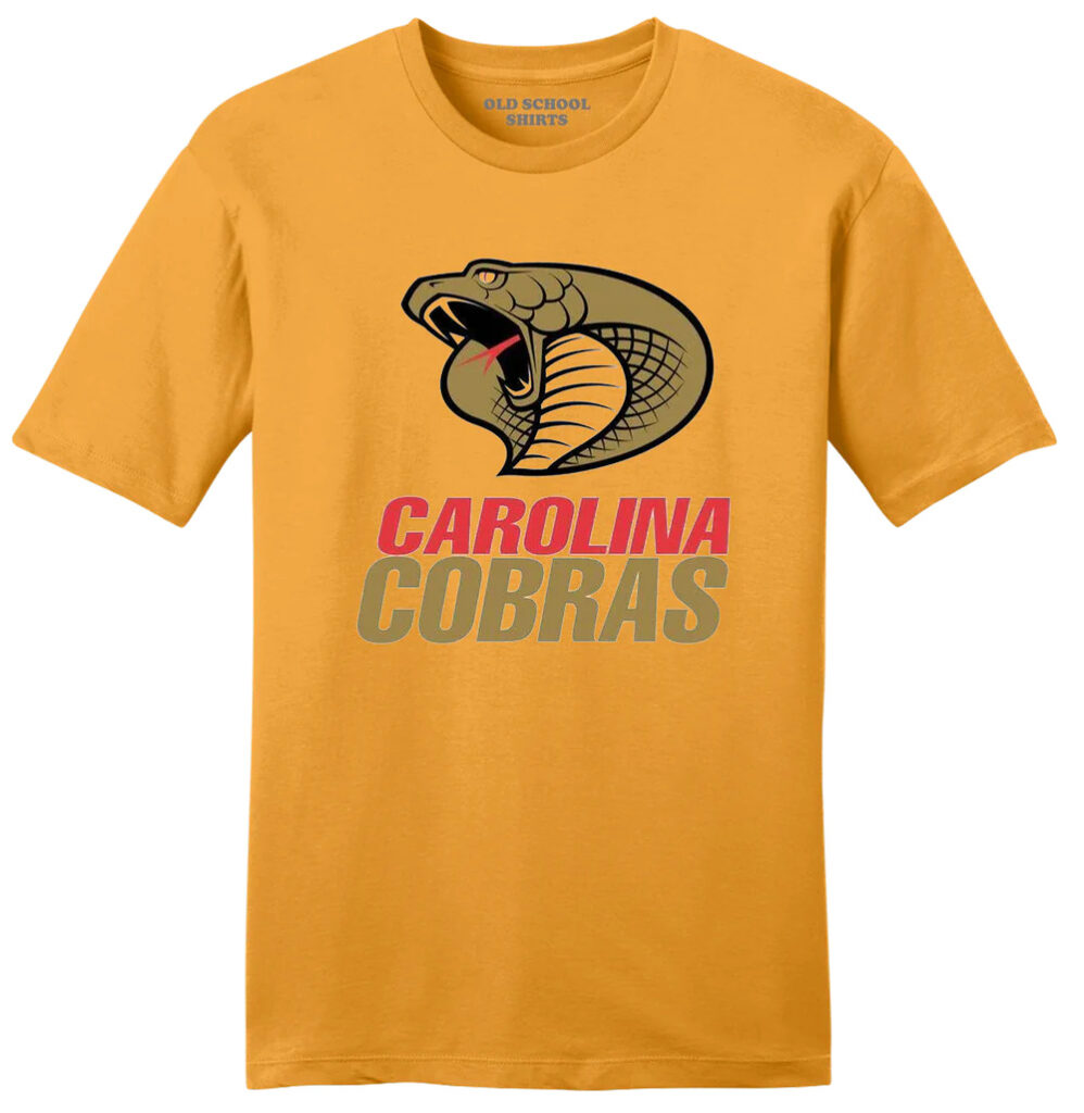 Carolina Cobras Arena Football Logo T-Shirt