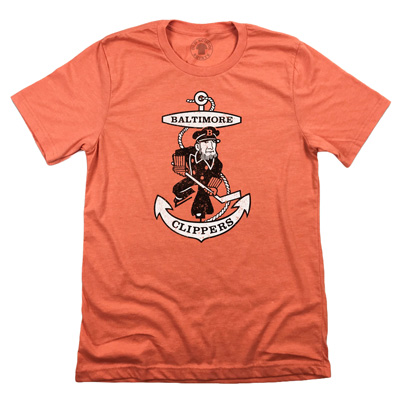 Baltimore Clippers AHL Hockey Logo T-Shirt