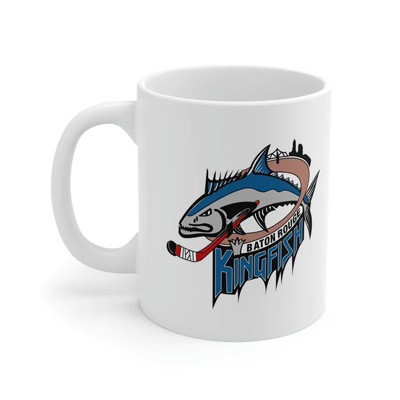 Baton Rouge Kingfish ECHL Hockey Coffee Mug