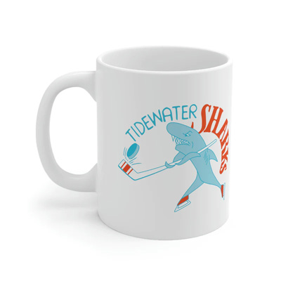 Tidewater Sharks Southern Hockey League Mug