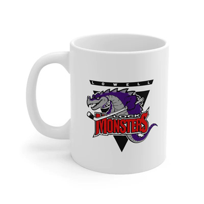 Lowell Lock Monsters American Hockey League Coffee Mug
