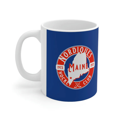 Maine Nordiques NAHL Hockey Coffee Mug