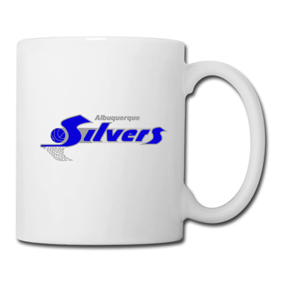 Albuquerque Silvers CBA Basketball Coffee Mug