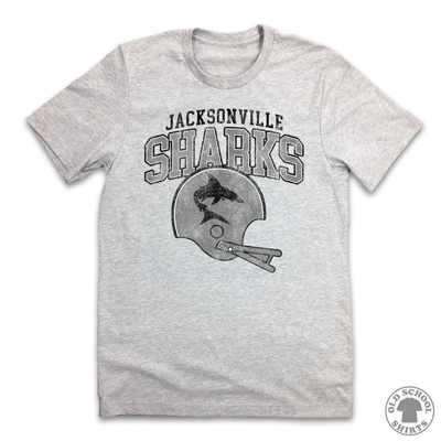 Jacksonville Sharks World Football League T-Shirt