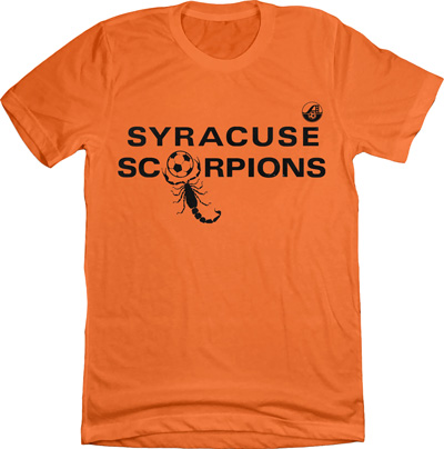 Syracuse Scorpions American Soccer League Logo T-Shirt