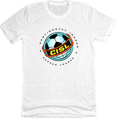 Continental Indoor Soccer League Logo T-Shirt