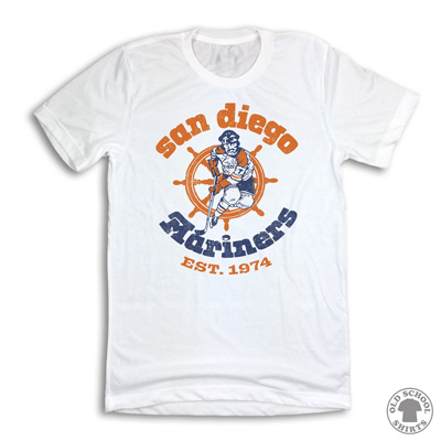 San Diego Mariners WHA Hockey Logo T-Shirt