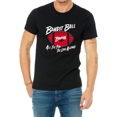 Tampa Bay Bandits Bandit Ball USFL Graphic T-Shirt