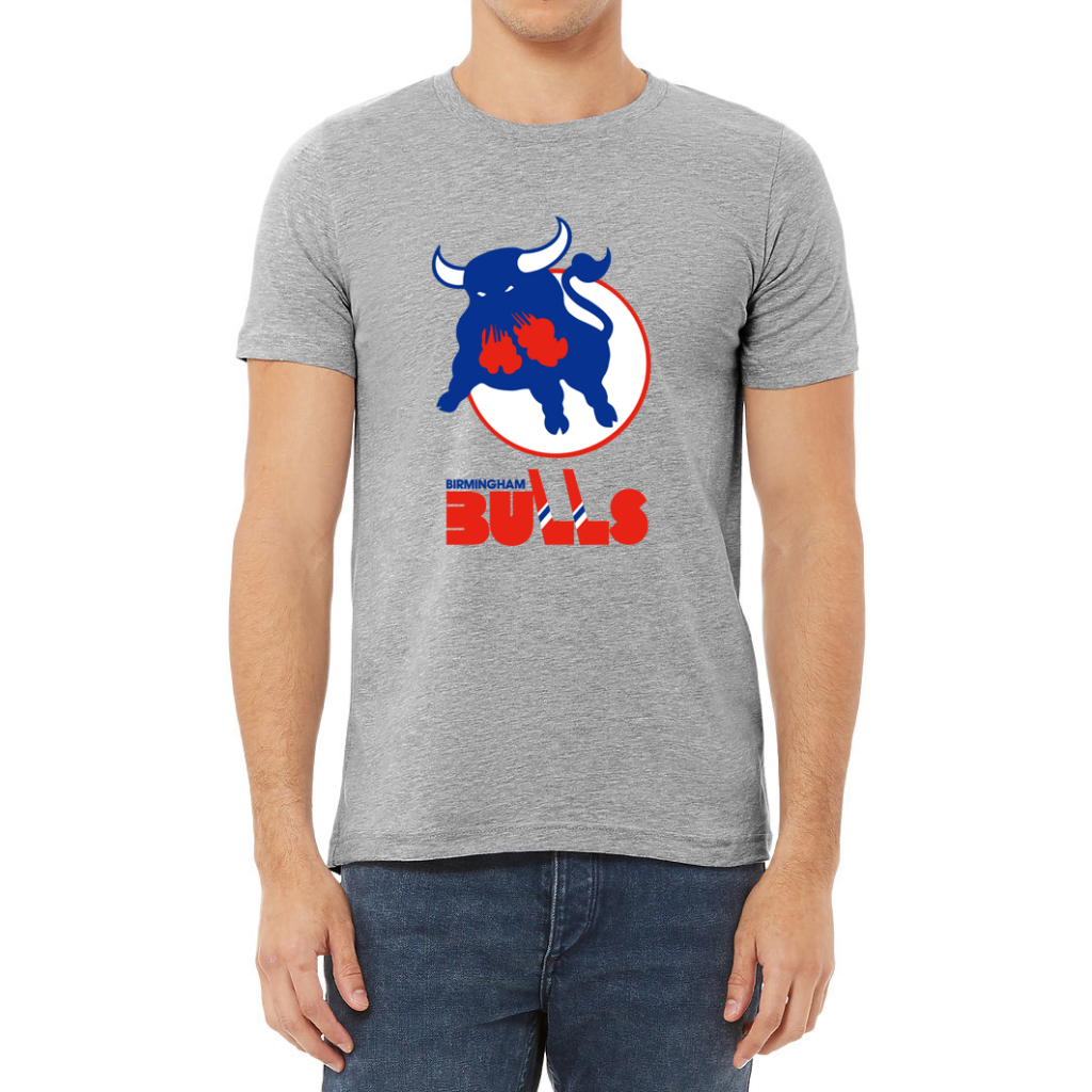 Birmingham Bulls T-shirt. Gray