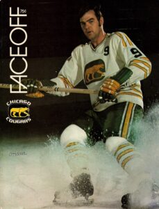 Chicago Cougars vs Ottawa program WHA