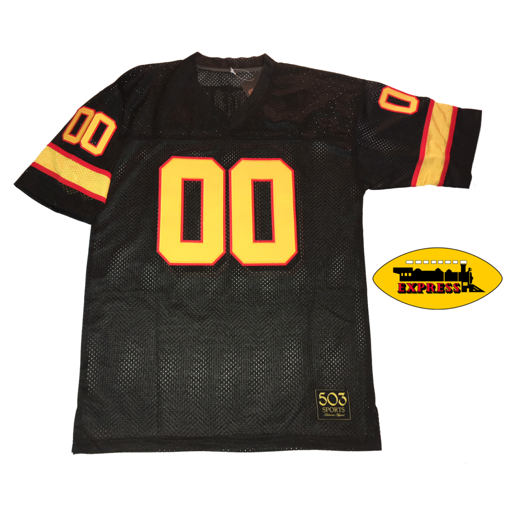 Jacksonville Express World Football League Jersey black Royal Retros