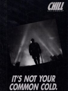 Columbus Chill logo, uniforms, and team history photo