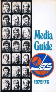 Winnipeg Jets program 1975
