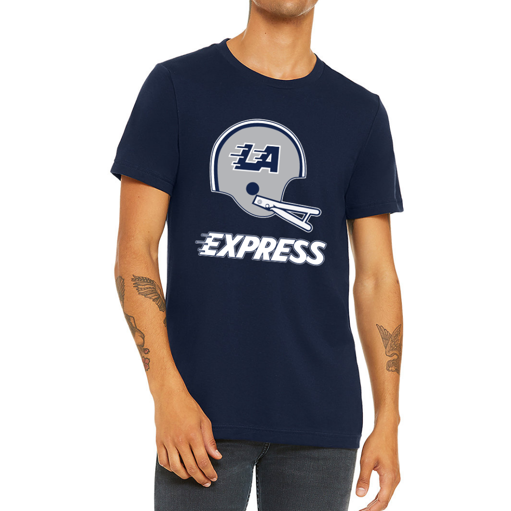 L.A. Express blue T-shirt