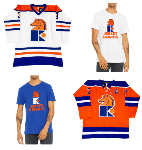 Jersey Knights apparel