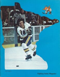 Minnesota Fighting Saints (1972-1977) logo, uniforms, and team history photo