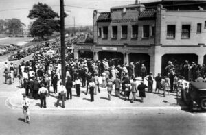 Rickwood Field on BBB game day