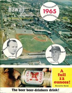 Hawaii Islanders logo, uniforms, and team history photo