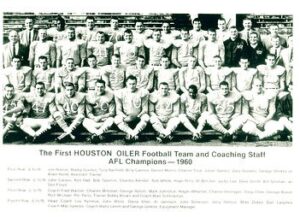 Houston Oilers (1960-1996) logo, uniforms, and team history photo