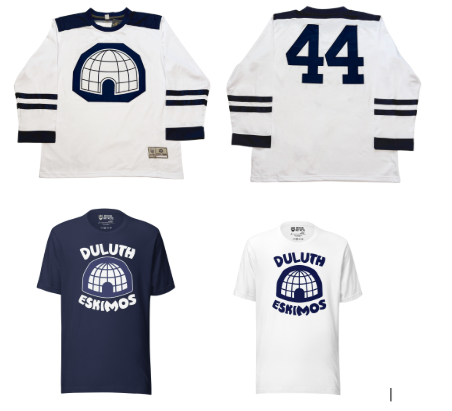 Duluth Kelleys-Duluth Eskimos (1923-1927) logo, uniforms, and team history photo