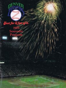 Denver Zephyrs program