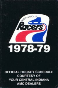 Indianapolis Racers logo, uniforms, and team history photo