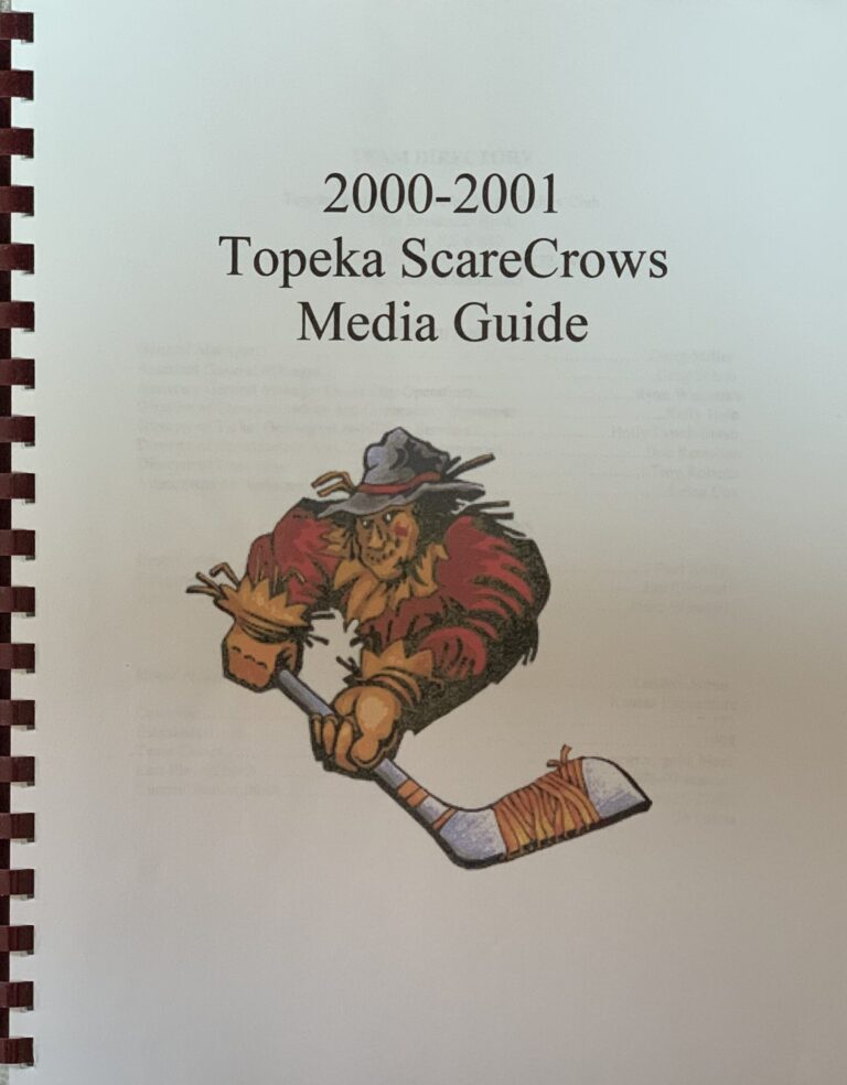 2000-2001 Topeka ScareCrows Media Guide