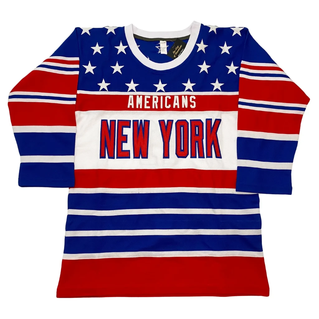 New York Americans hockey jersey