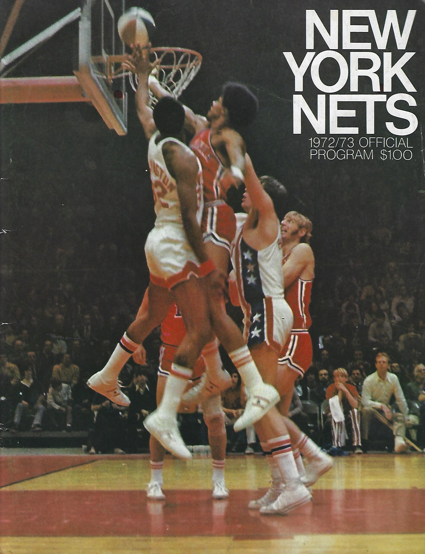 New York Nets basketball program 1972-73