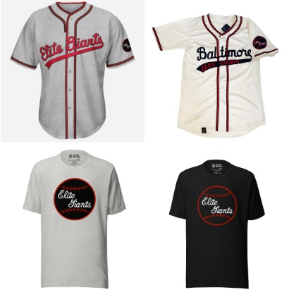 Baltimore Elite Giants apparel