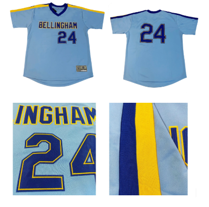Bellingham Mariners baseball jersey
