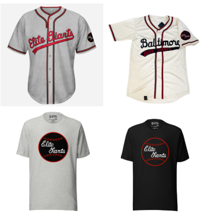 Baltimore Elite Giants apparel
